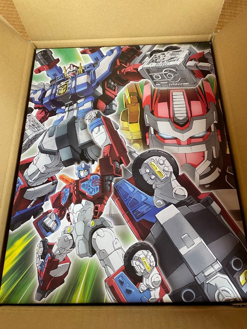 新品未開封　ゴッドファイヤーコンボイ　クラウドファンディング