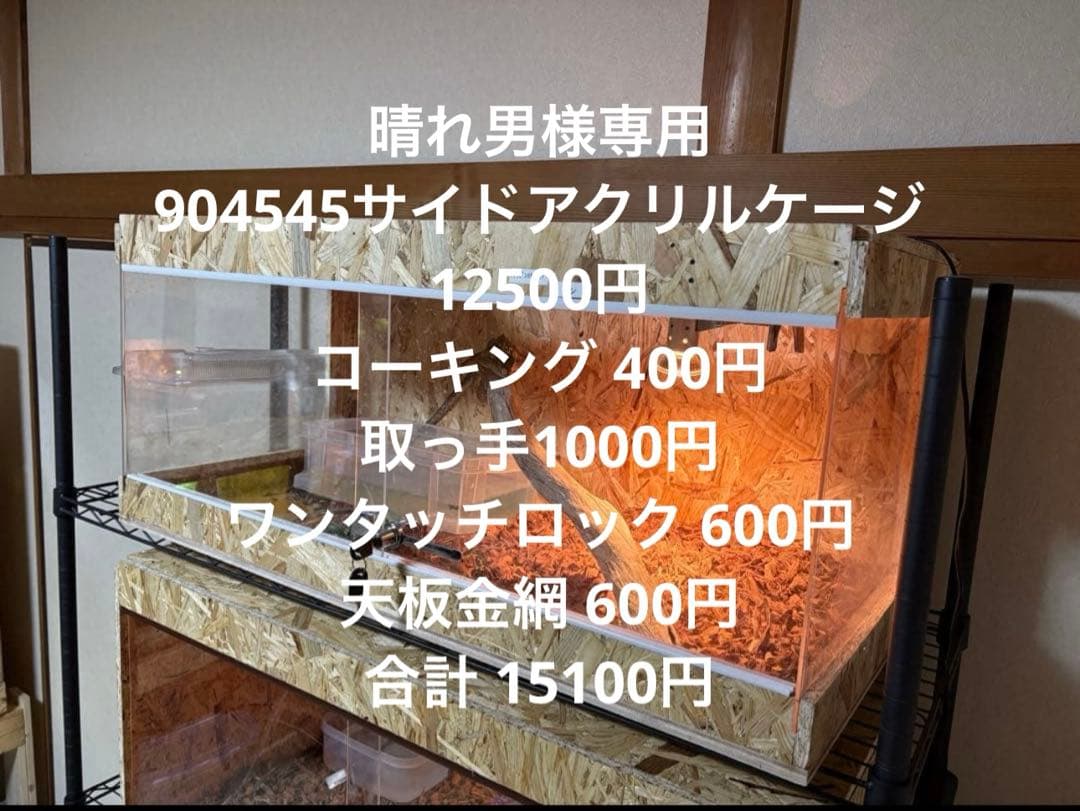 晴れ男　904545 サイドアクリル