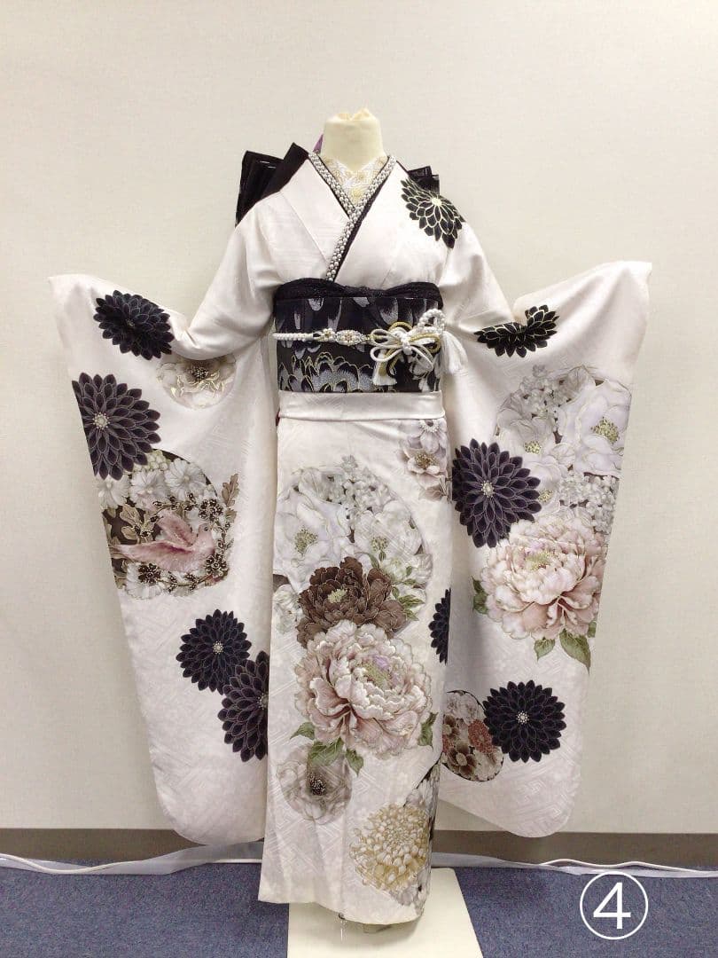 157~170センチぐらいの方が適応サイズ 振袖フルセット玉城ティナKI-631