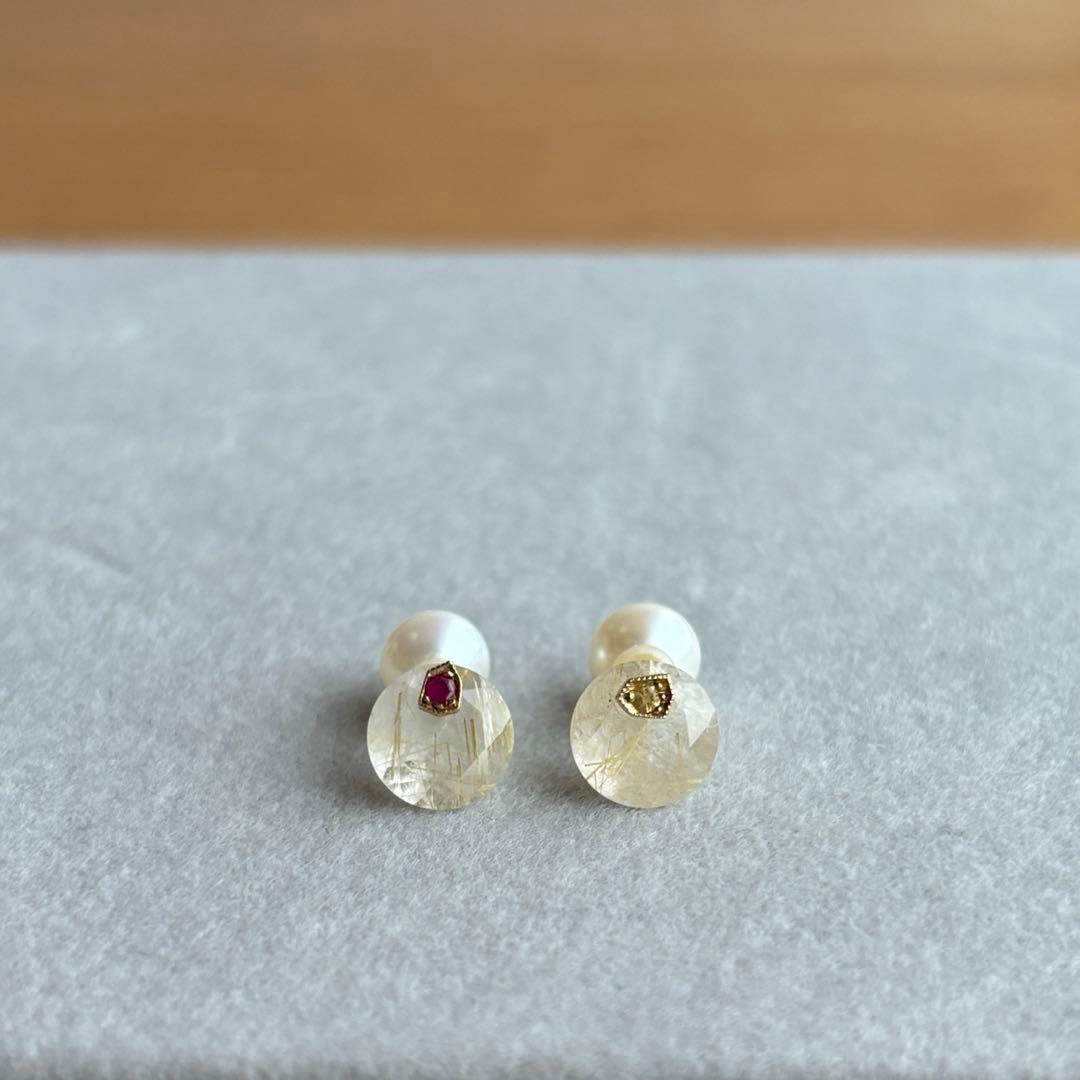 monaka jewellery ゴールデンチル ピアス