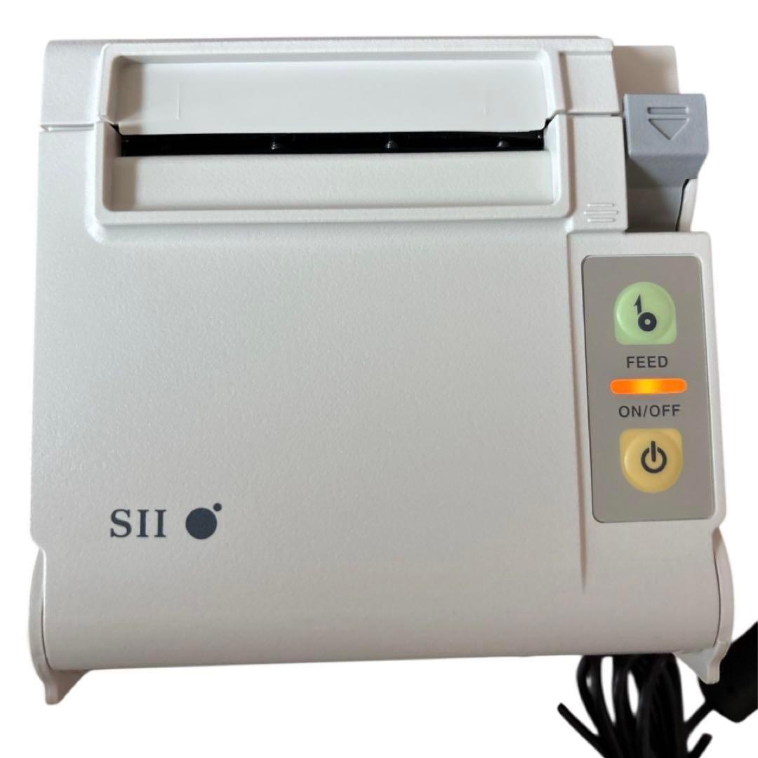 【新品】セイコーインスツル USBモデル サーマルレシートプリンター 白