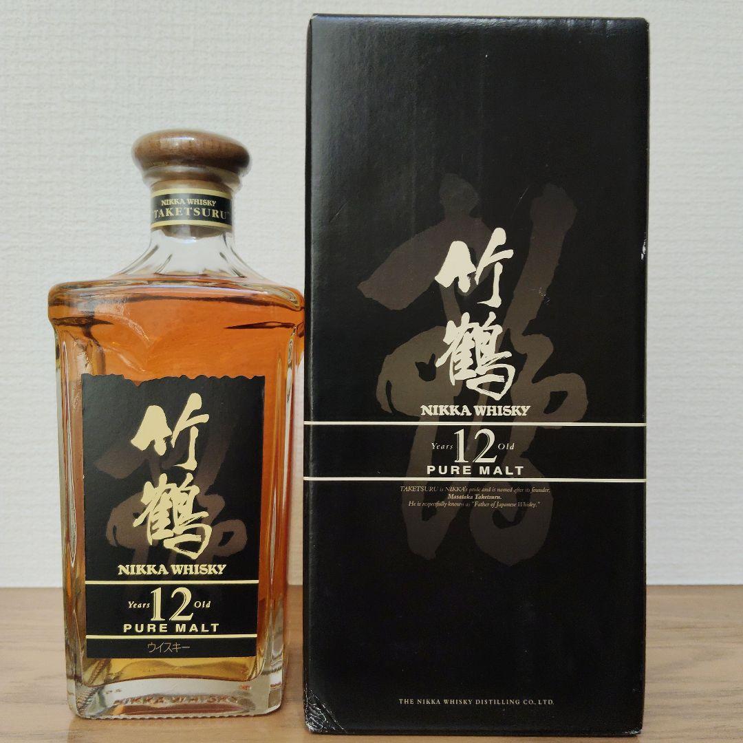 ニッカNIKKA 竹鶴 12年 ピュアモルト 660ml　箱付き