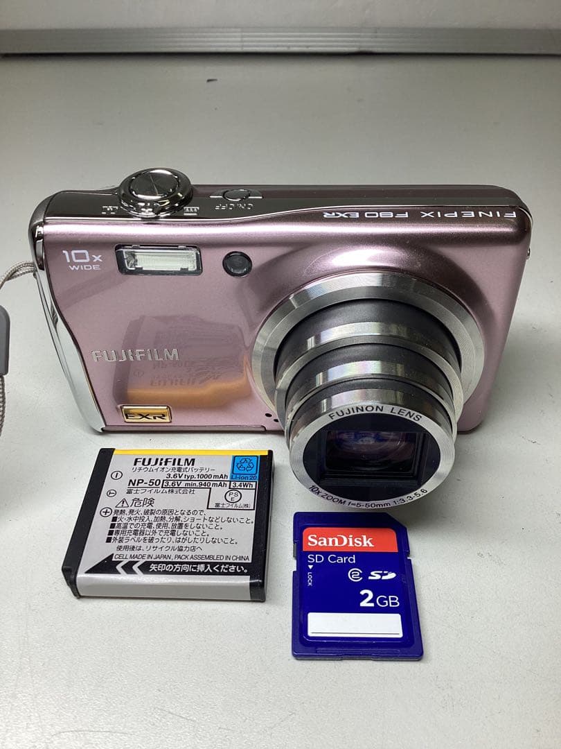 い*し様 FUJIFILM FinePix F80 EXR ピンク 撮影可能