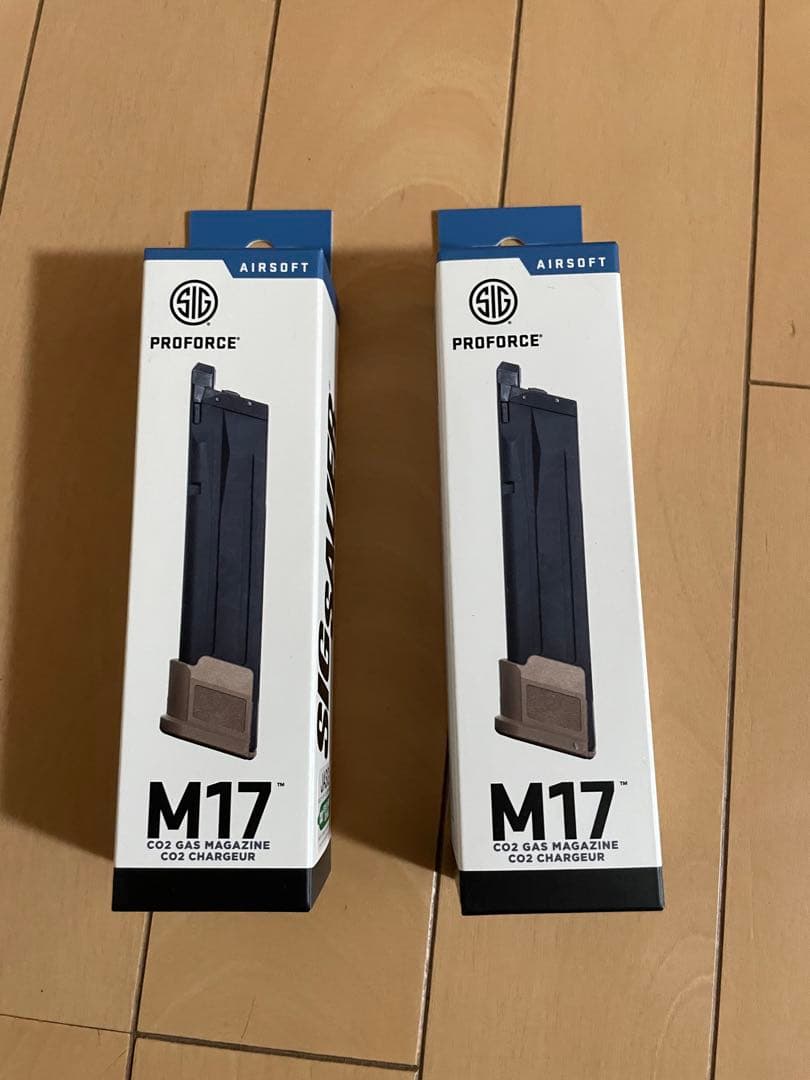 SIG AIR Proforce M17 CO2スペアマガジン FDE2本セット