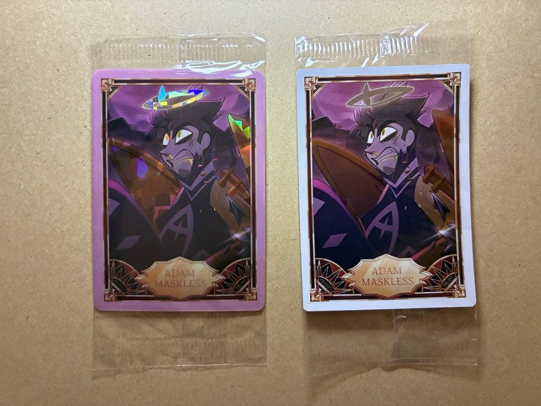 ハズビンホテル　プロモカード7　アダム　ノーマル＆クラックドアイス