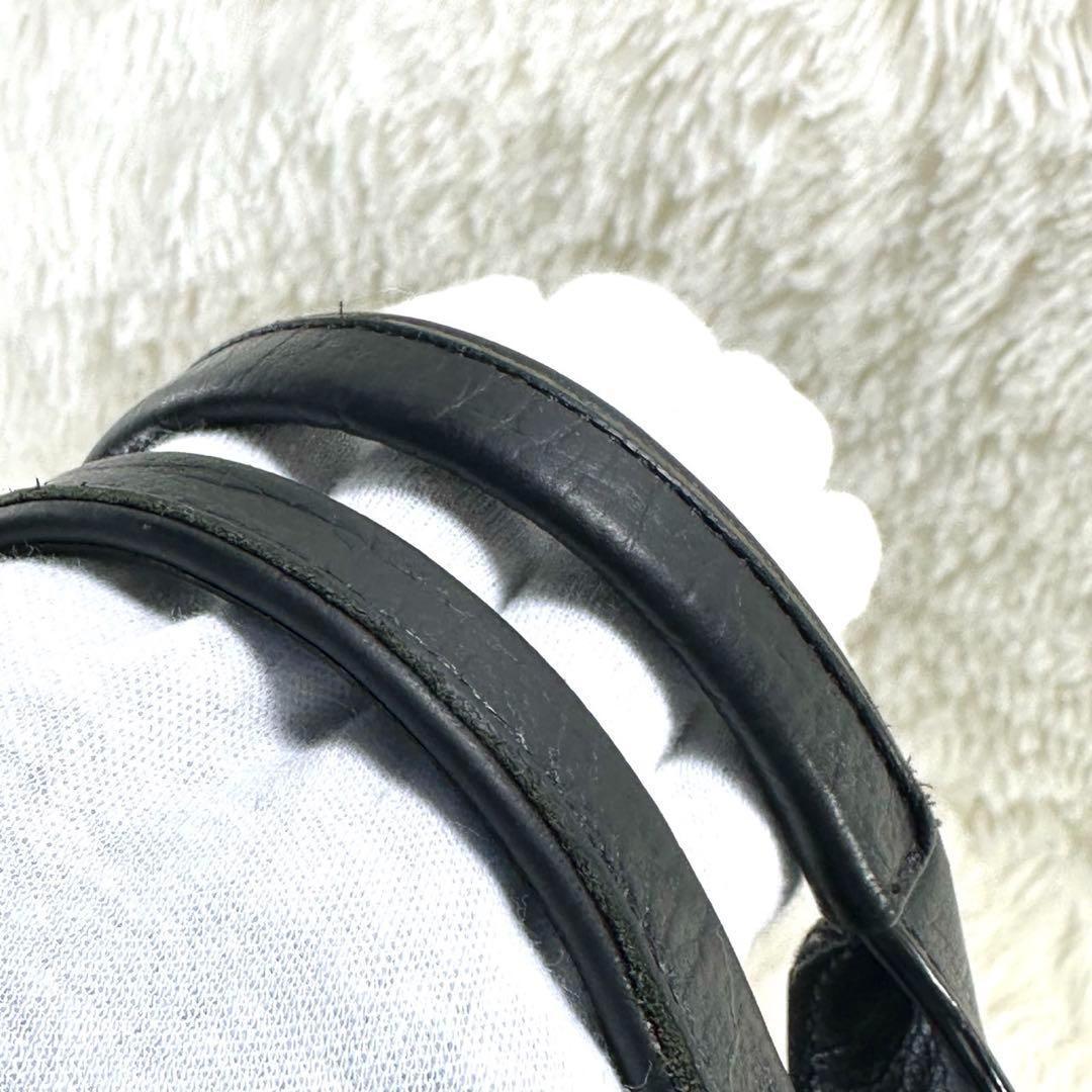 【美品】コーチ 54804 2way ブリーフケース レザー 手提げ 黒 A4可