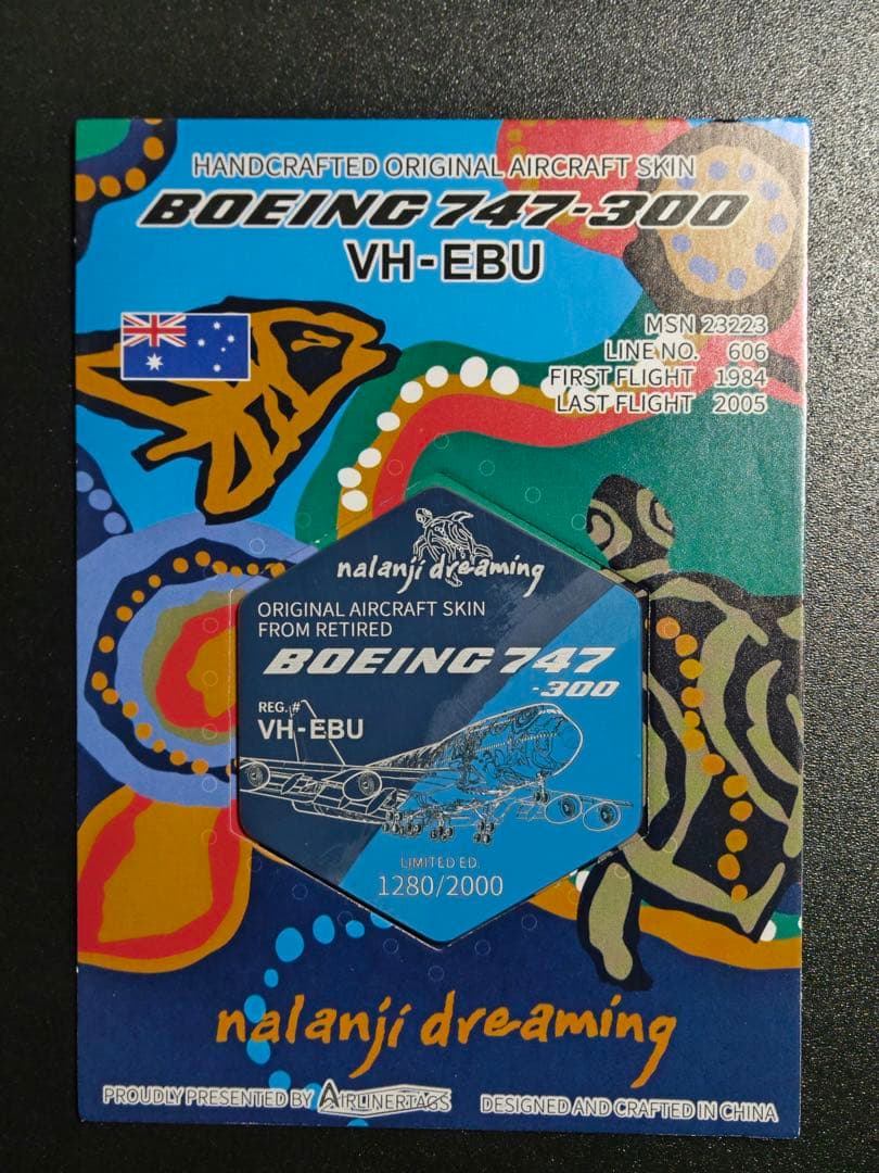 カンタス航空 Airlinertags ボーイング747-300