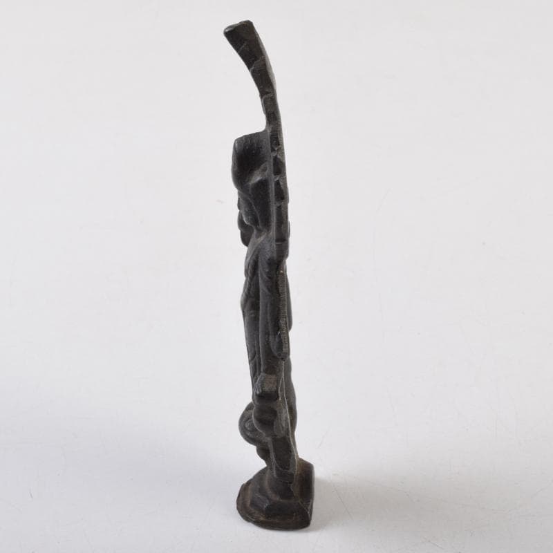 仏教美術　古銅　観音像　仏像　置物　C　9103