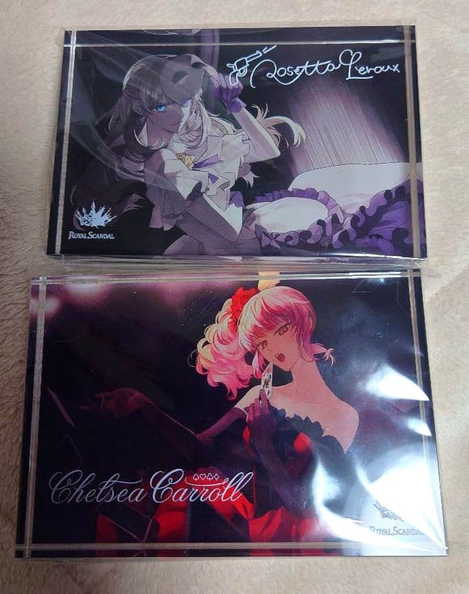  Scandal バースデーグッズ　チェルシー＆ロゼッタ