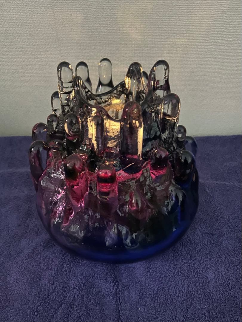 まるさんかく　キャンドルホルダー　アンティーク品