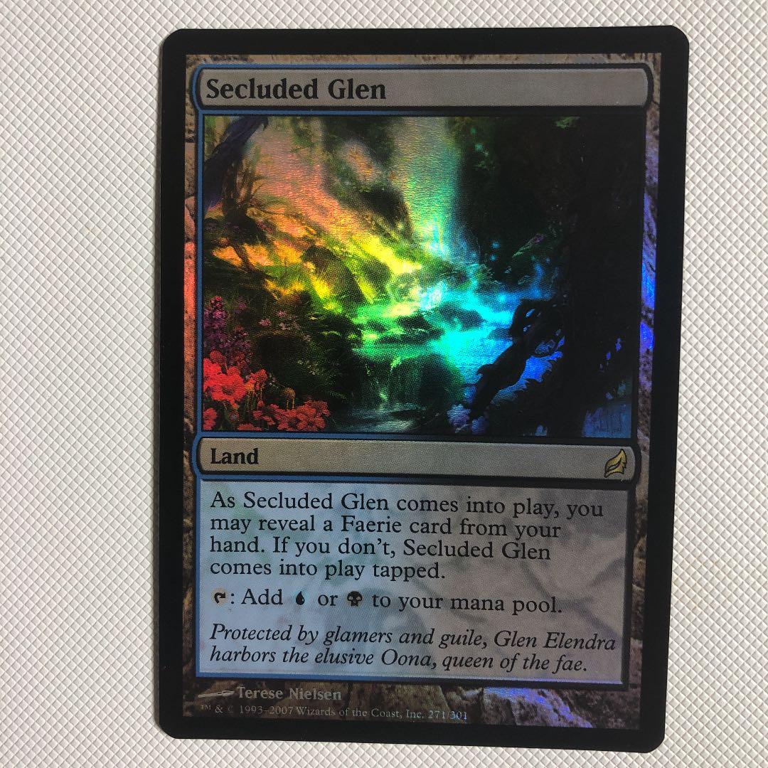 人里離れた谷間 foil mtg Terese Nielsen ローウィン 英語