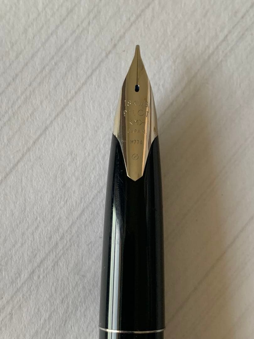 PILOT（パイロット） カスタム スターリングシルバー 万年筆 18K WG
