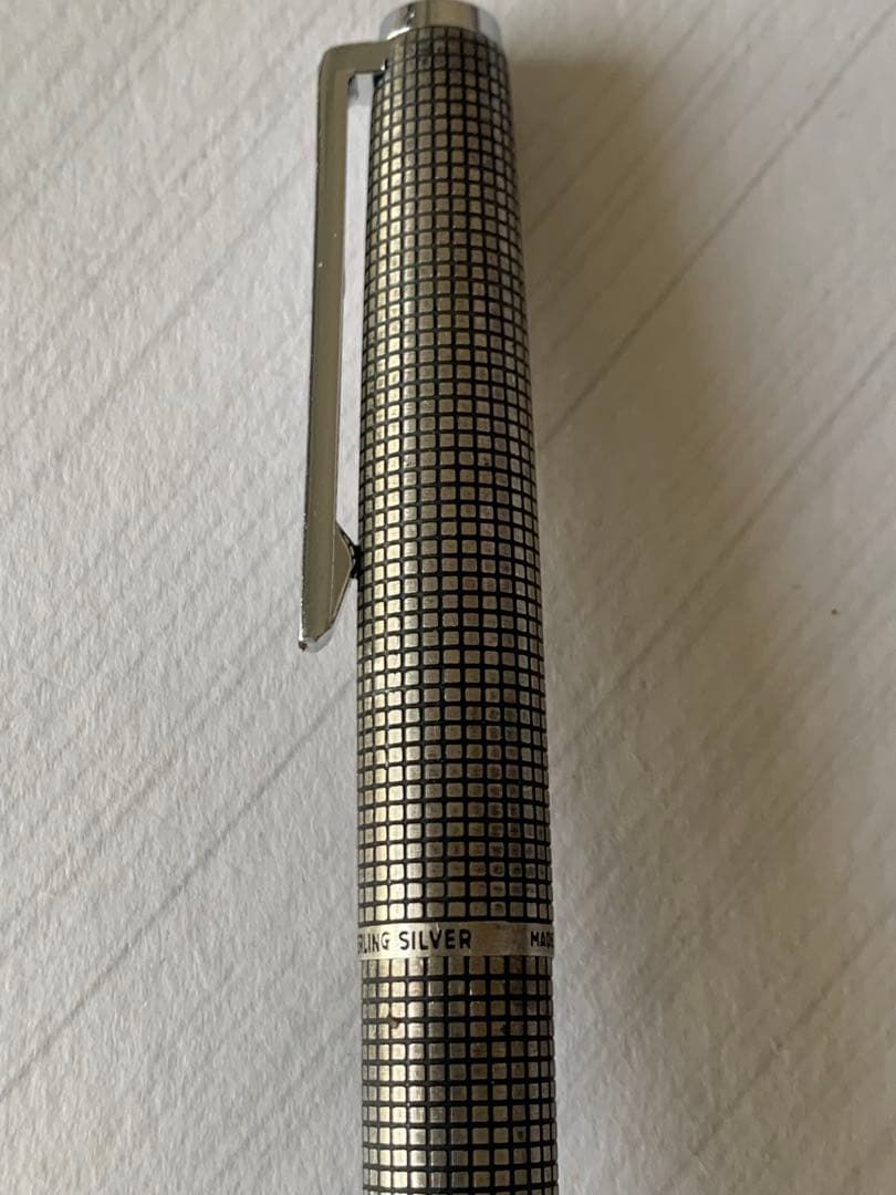 PILOT（パイロット） カスタム スターリングシルバー 万年筆 18K WG