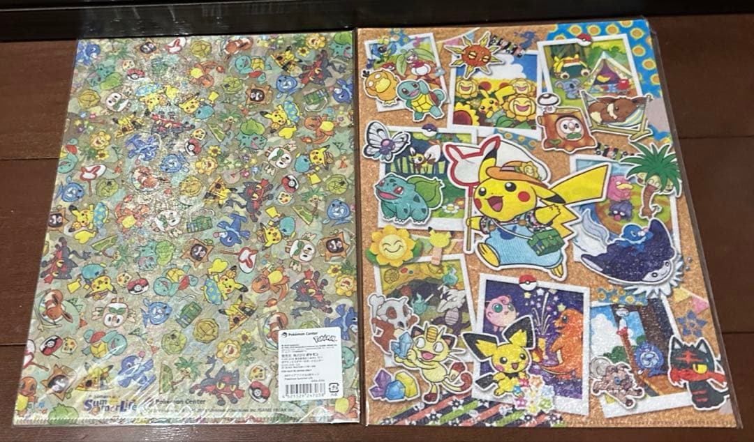 ポケモン　Pokémon Summer Life A4クリアファイル2枚セット