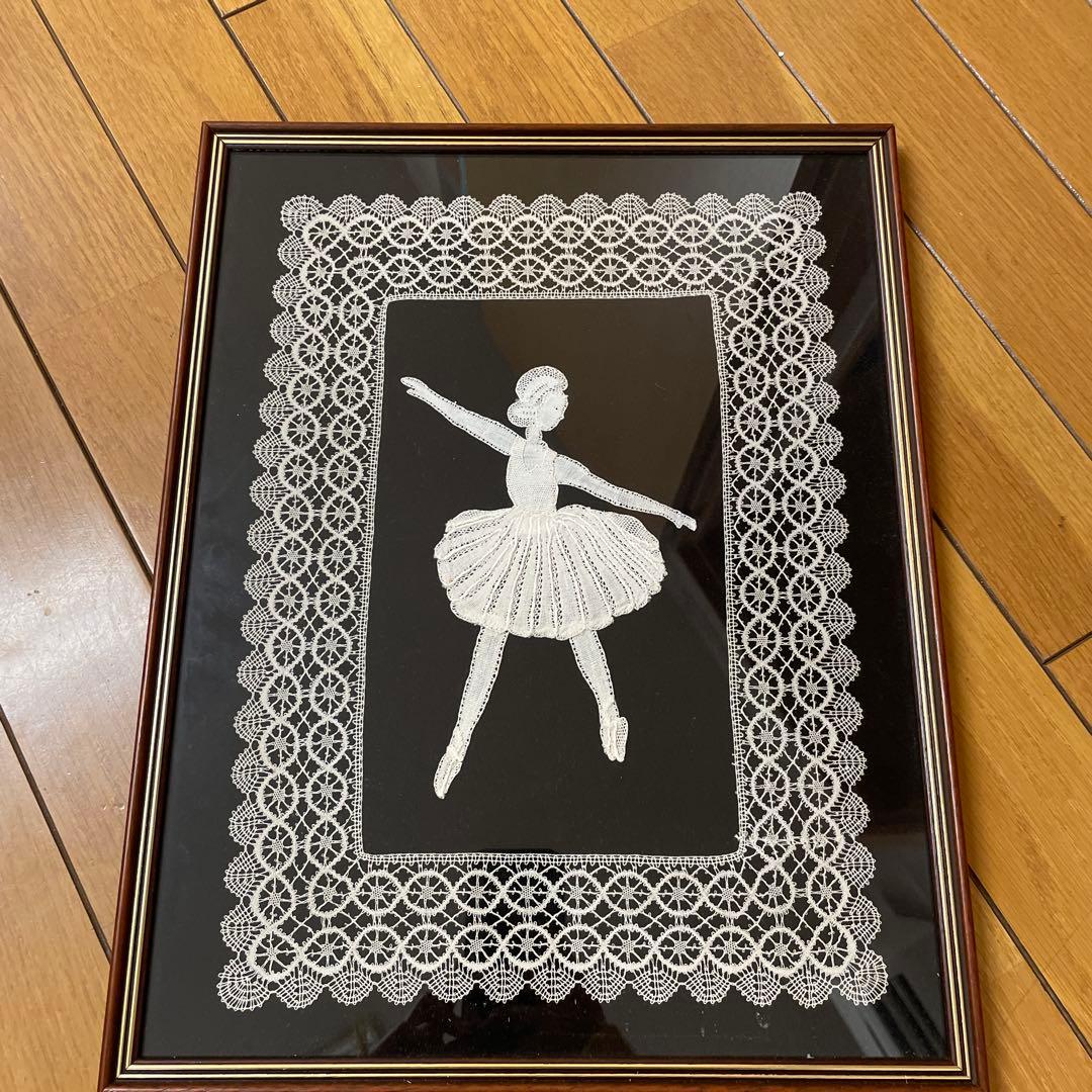 ヴィンテージ Bobbin Lace インテリア