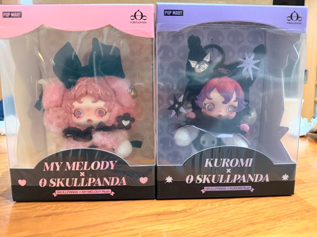 My Melody x O Skullpanda ぬいぐるみ2個