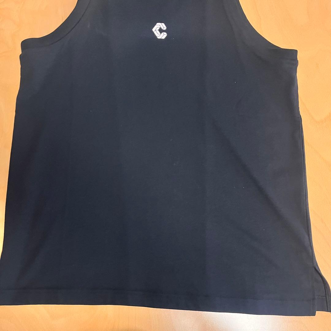 クロノス　CRONOS REFLECT LINE SLEEVELESS Lサイズ