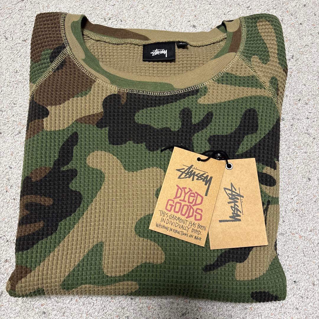 STUSSY BASIC THERMAL CAMO サーマル カモ　迷彩