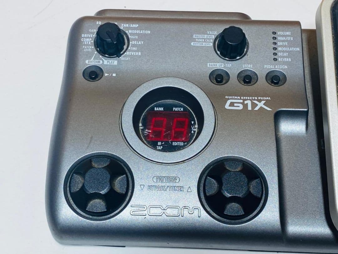 ZOOM G1X シルバー ギターエフェクターペダル