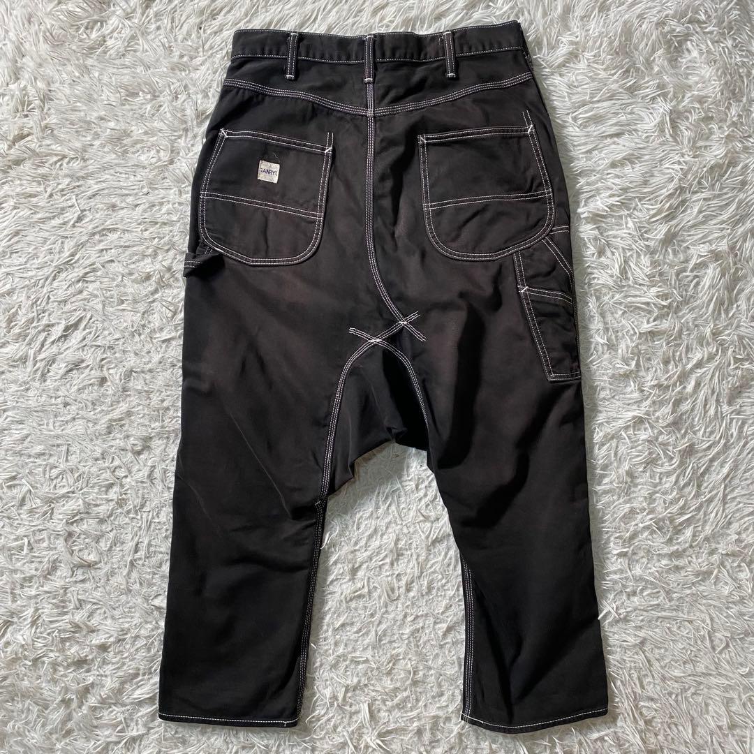 ガンリュウ　サルエルパンツ　2015AW　サルエル　ペインター　ワーク　デニム