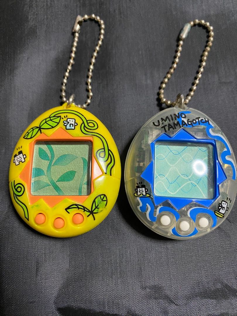【動作確認済み】海で発見たまごっち　森で発見たまごっち　2個セット