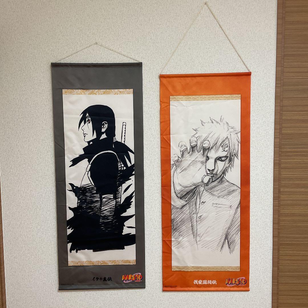 激レアNARUTOタペストリー我愛羅うちはイタチ