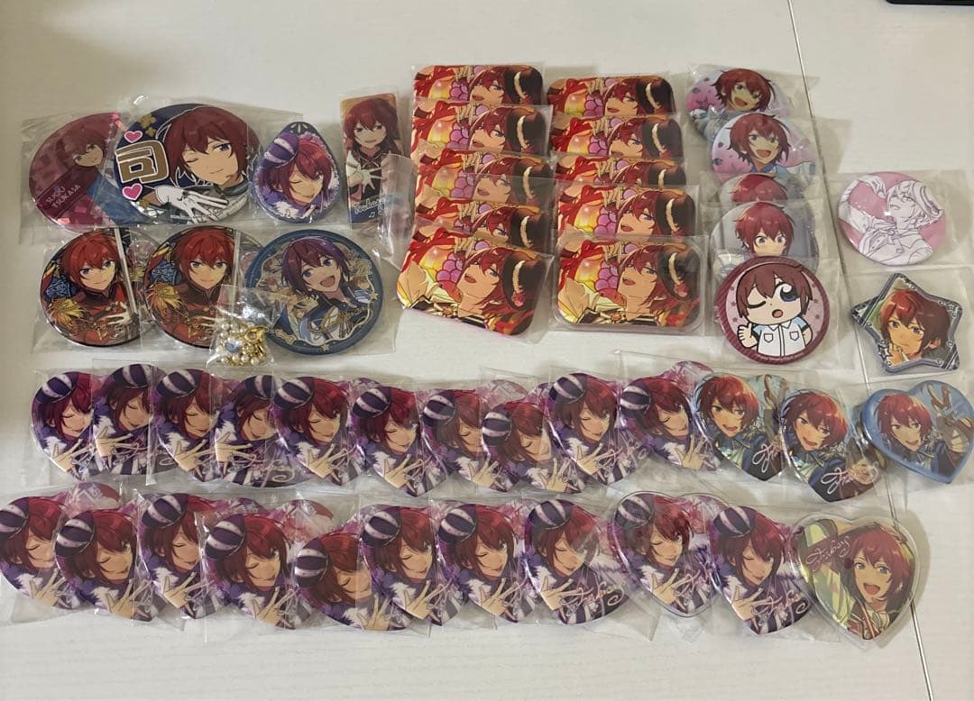 朱桜司 缶バッジ セット 願望缶 3周年感謝祭 まるかく