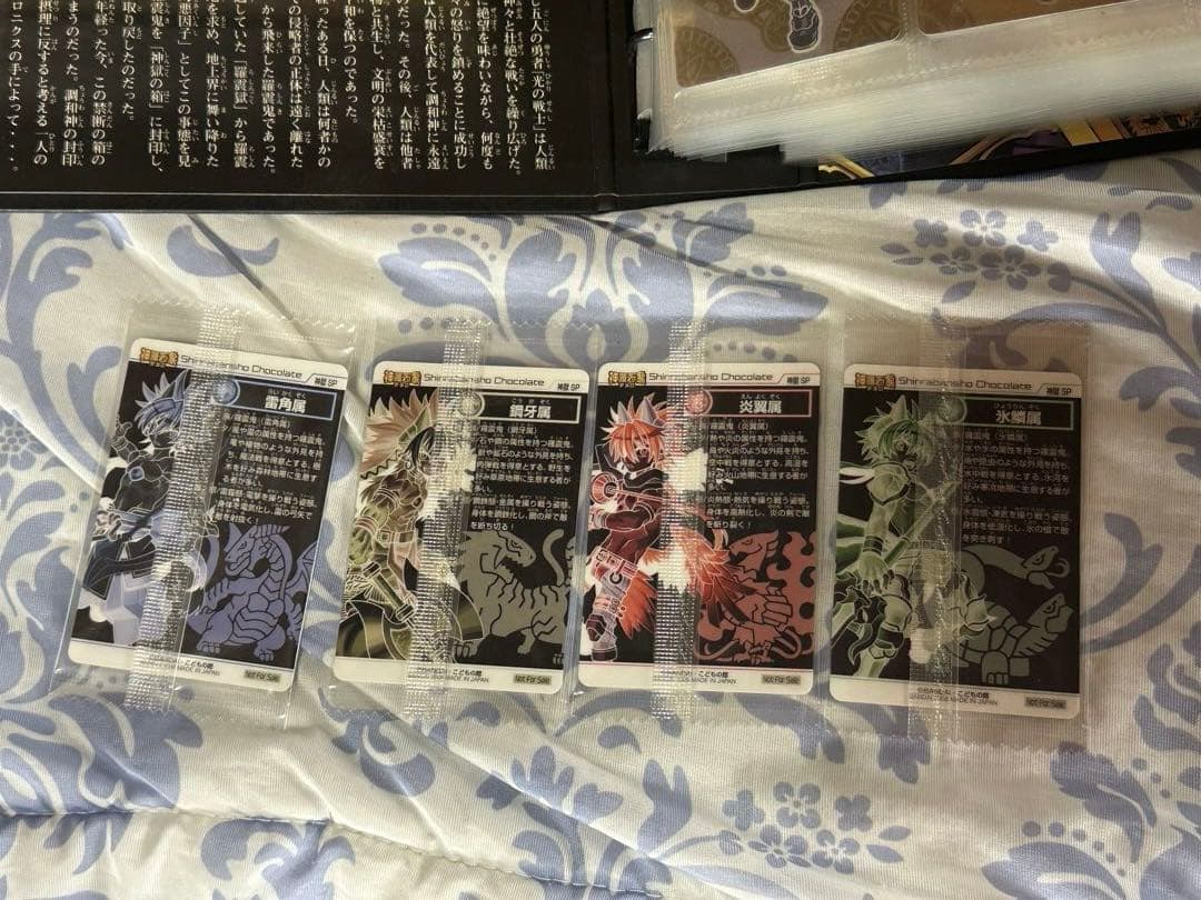 ご*油様 神羅万象　カード、バインダー等まとめ売り　神獄の書　羅震獄之書　箔押し