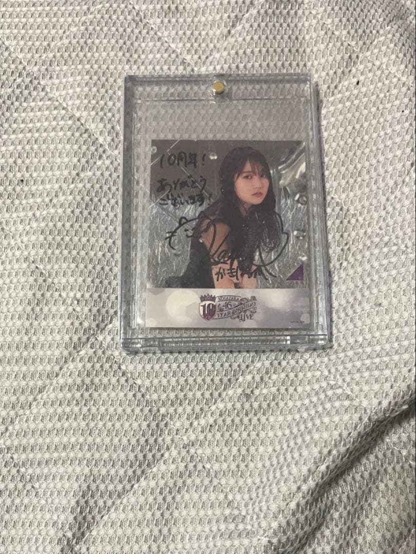 10th YEAR BIRTHDAY LIVE 賀喜遥香サイン入りステッカー