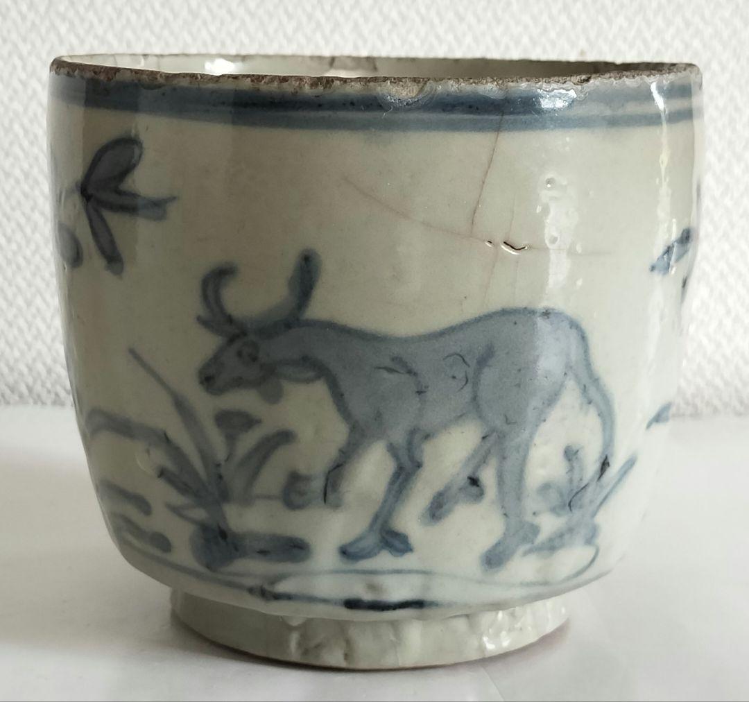 東南アジア系　筒茶椀