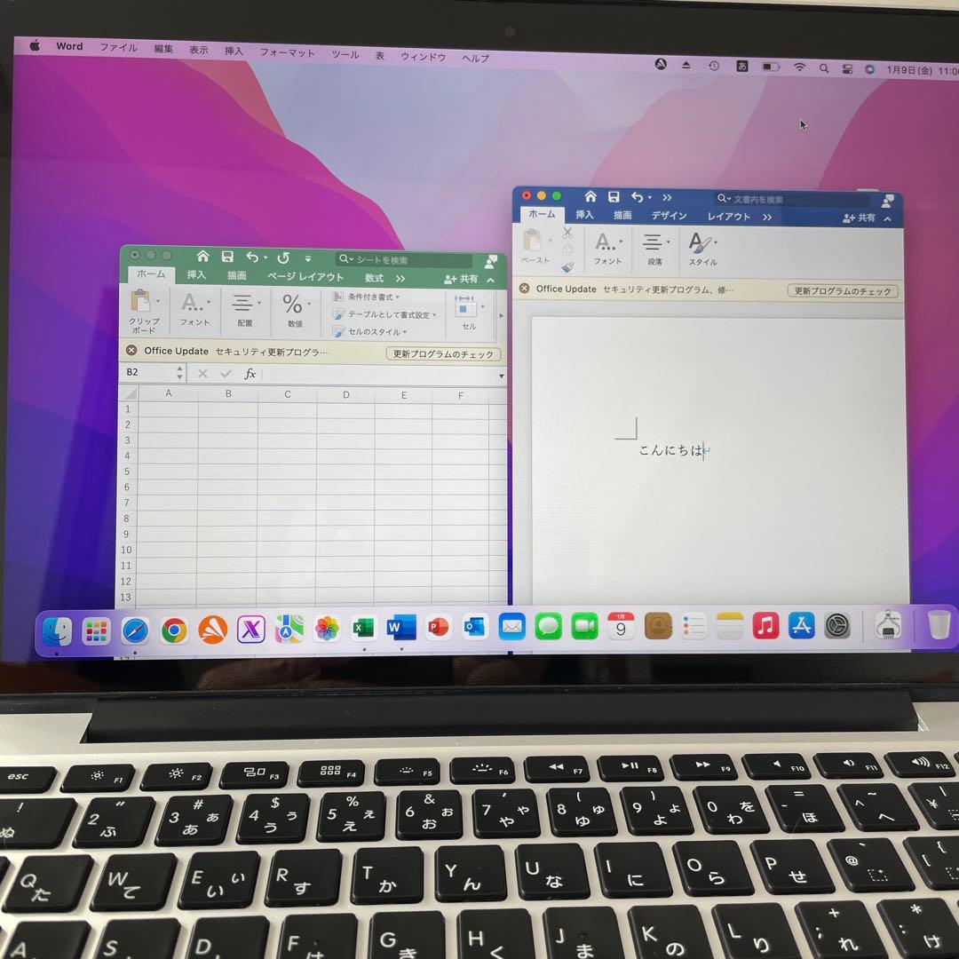 ★2015年Mac Book Pro 13inch WOS仕様