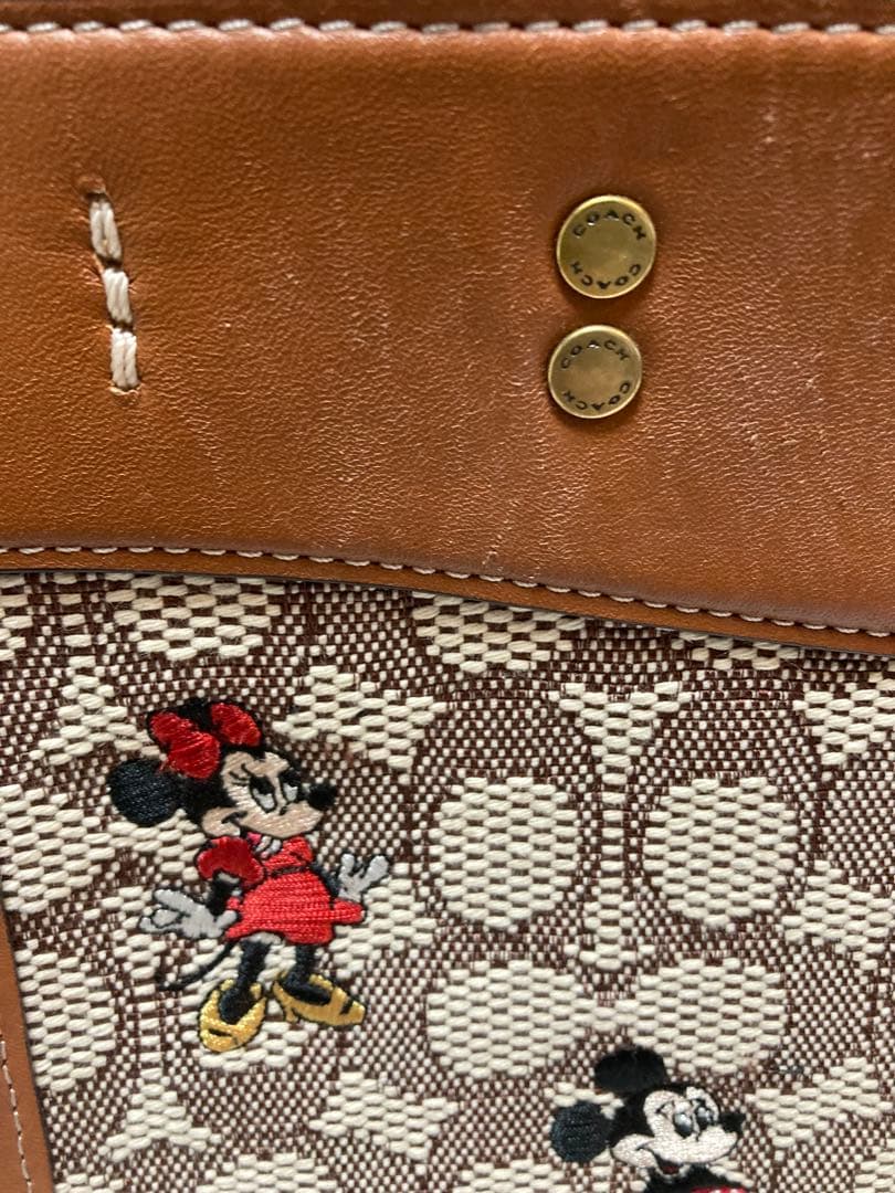 ご予約品【DISNEY×COACH】ディズニー50周年 ショルダーバッグ