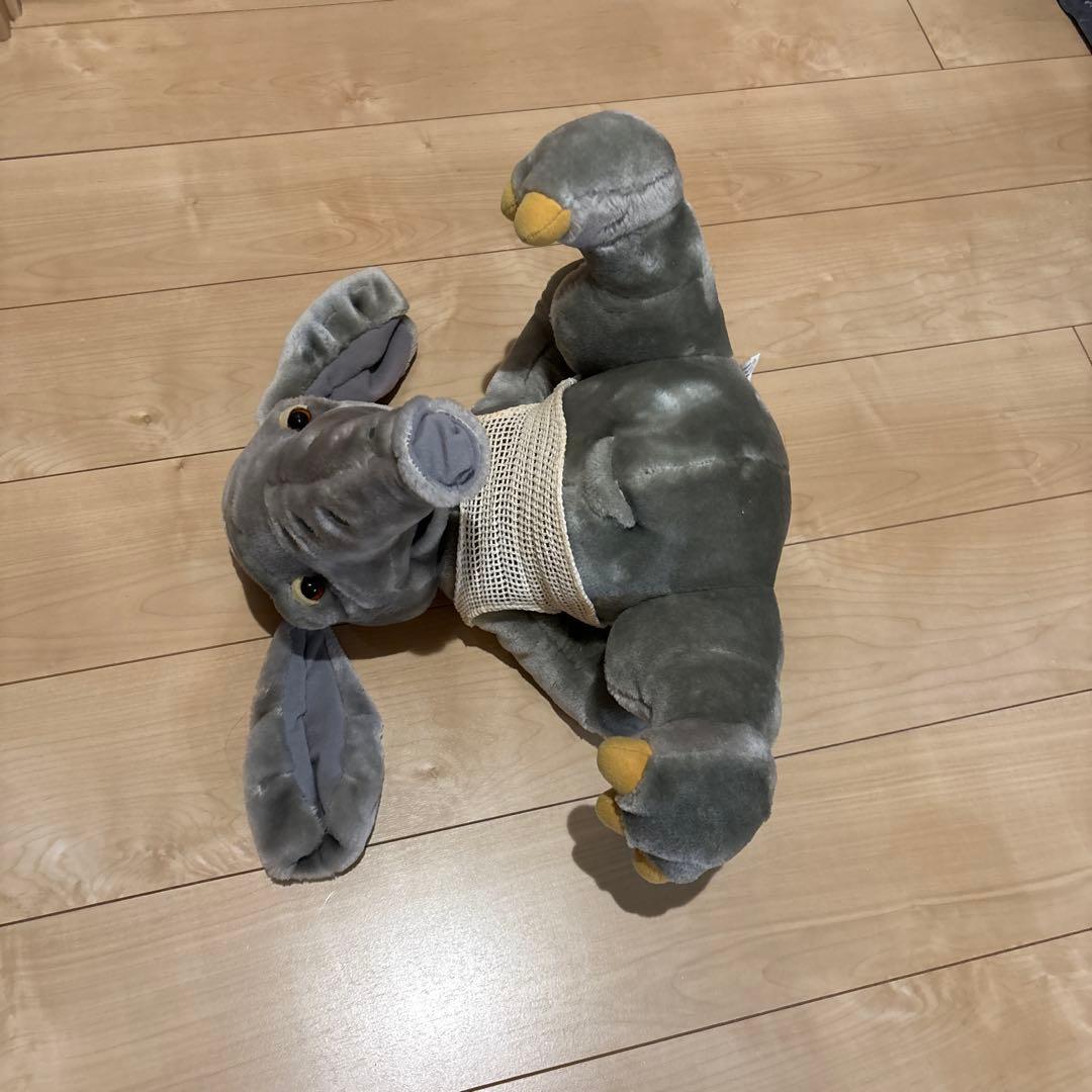 レア...ディズニーランド　キャプテンeoフーター　ぬいぐるみ　mj