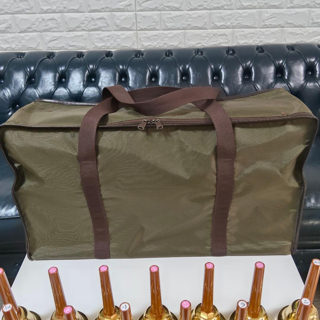 ウチダ ミュージックベル 27音 ゴールド ハンドベル ケース付