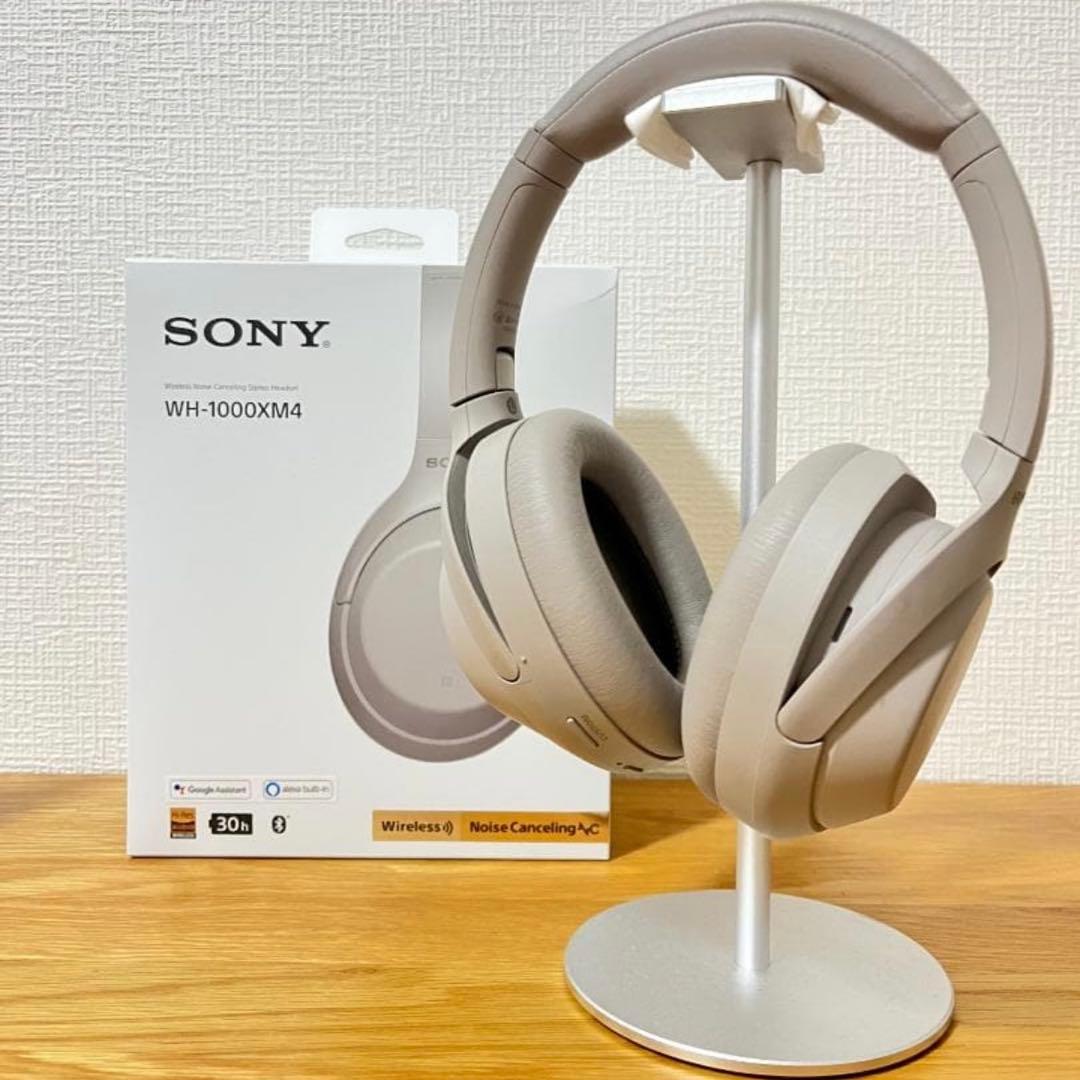 【良品・付属品完備】SONY WH-1000XM4 プラチナシルバー