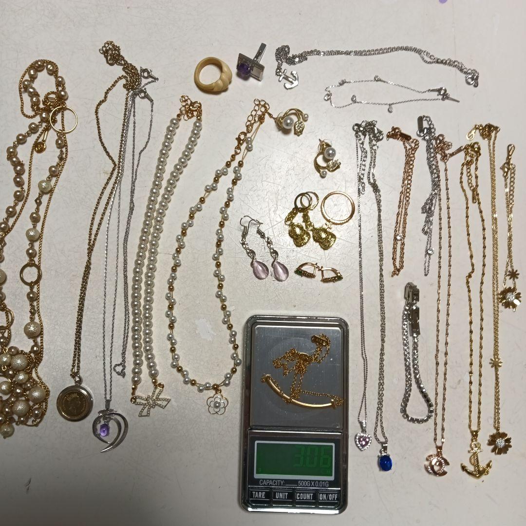 ネックレス　ブレスレット　k18 s925 18kgp 宝石　　等