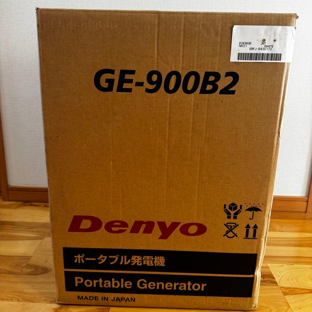 未使用 Denyo GE-900B2 ポータブル発電機