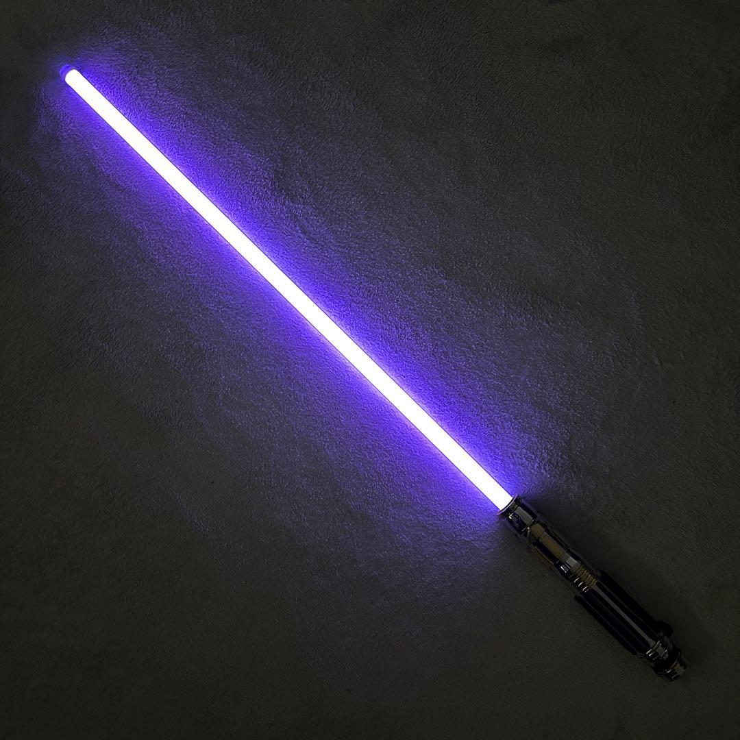 希少 マスターレプリカ FXライトセーバー 紫 メイスウィンドウ スターウォーズ
