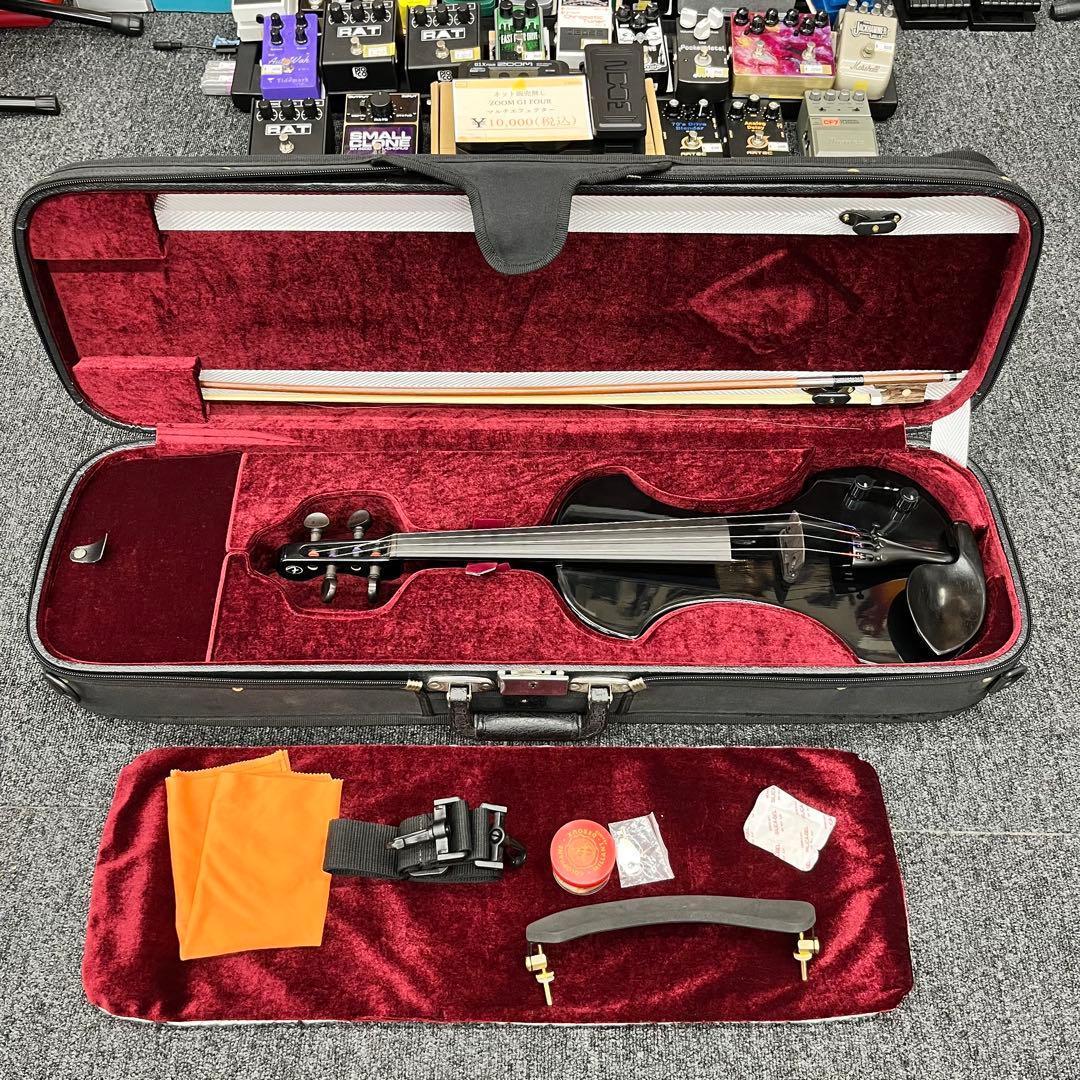 【10814】Fender FV-1 エレキバイオリン ブラック
