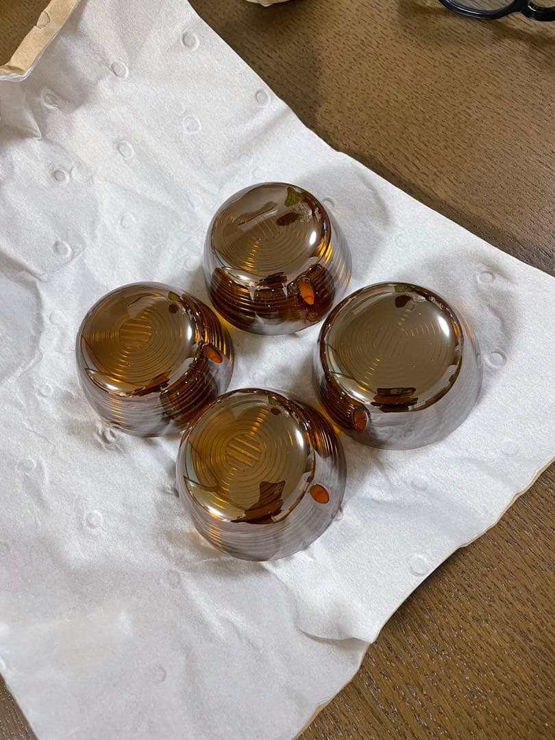 cb750kメッキ透かしウインカー4つセット