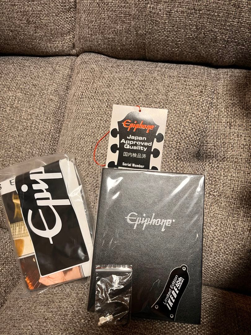 【限定】Epiphone レスポールスタンダード ゴールド イケベ楽器40th
