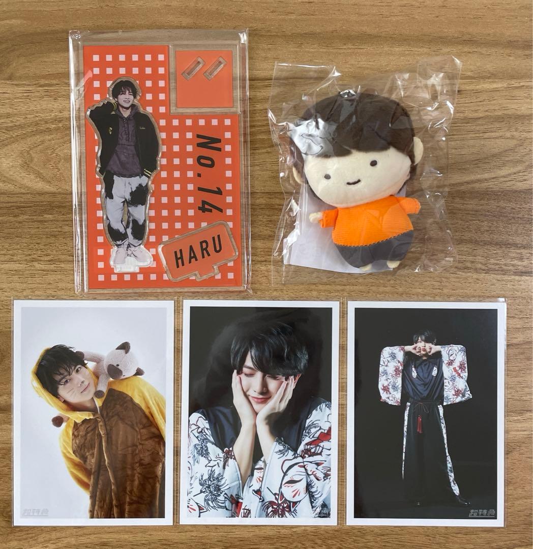 超特急 ハル 柏木悠 T.I.M.E B9 ミニマスコット アクスタ 生写真