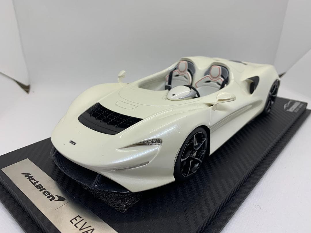 Tecnomodel 1/18 マクラーレン Mclaren ELVA ホワイト