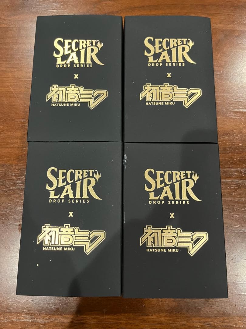 MTG Secret lair 初音ミク 日本語 foil 4種セット　春夏秋冬