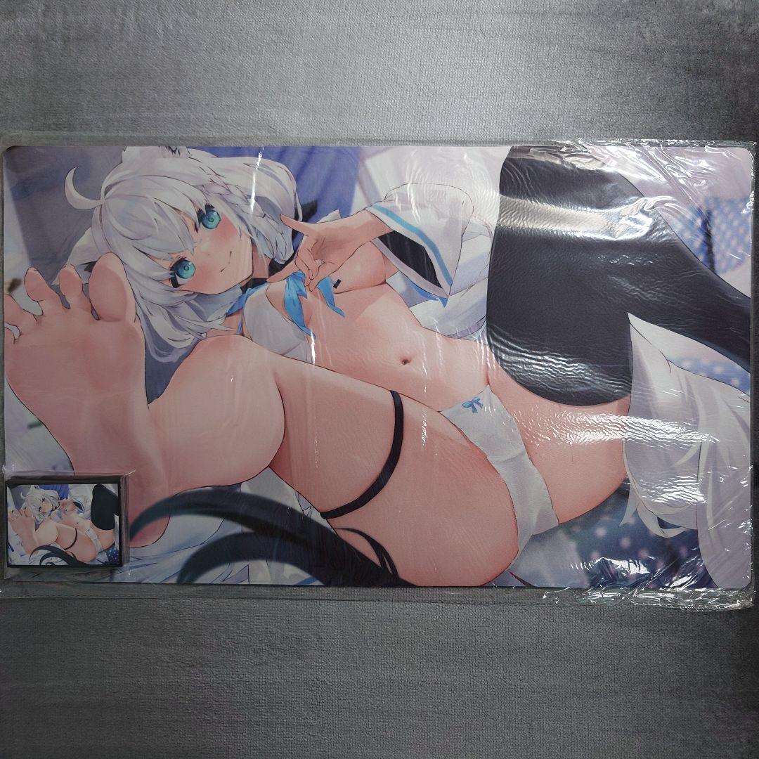 α2 ホロライブ きーつね&着替え 白上フブキ スリーブ&プレイマット