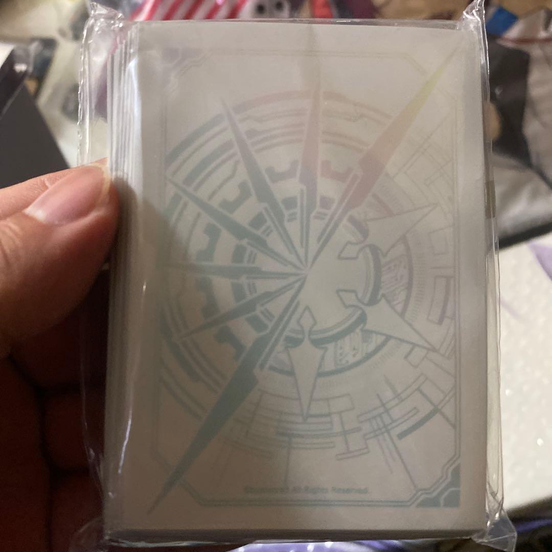 ヴァンガード「ディペンドカード　白バージョン」のミニサイズスリーブ53枚未開封品