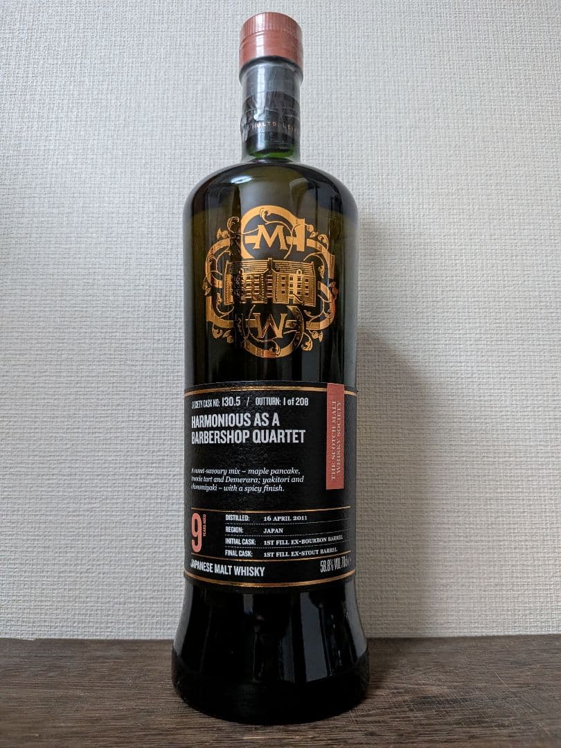 SMWS 秩父 9年 130.5