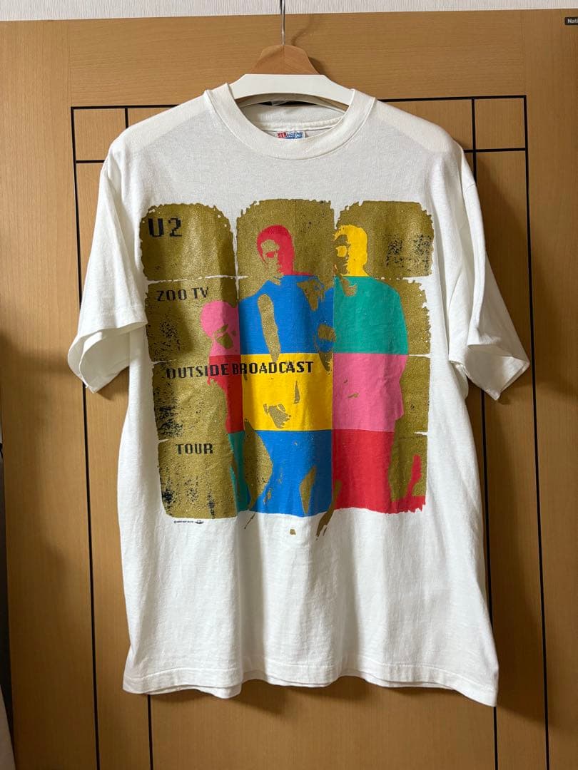 トップス 90's U2 The ZOO TV Tour T-shirt