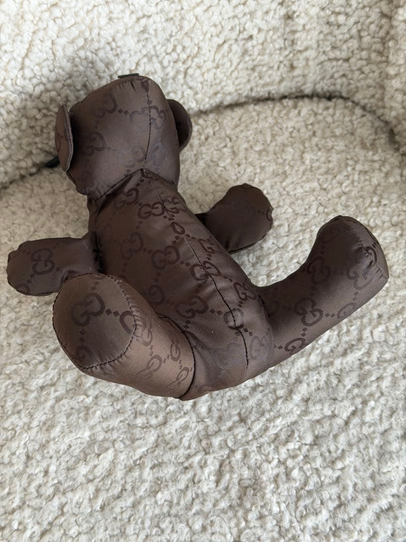 Gucci ブラウン クマ型 ぬいぐるみ　キーホルダー