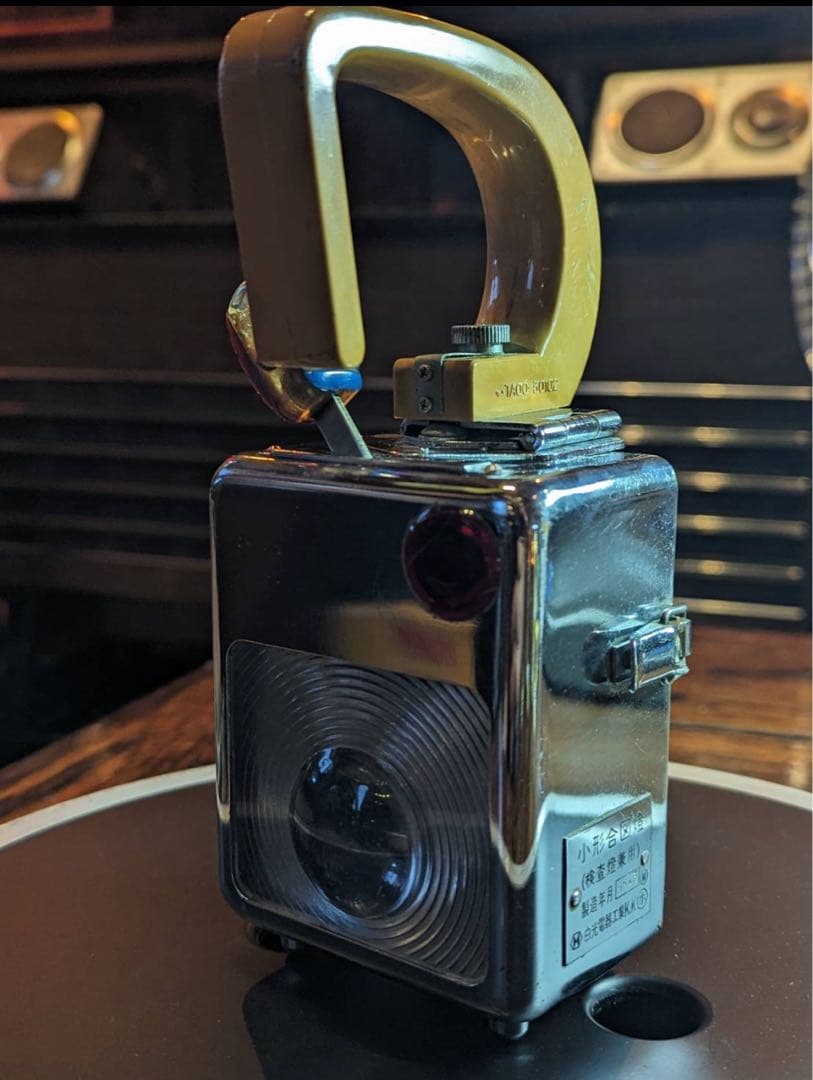 国鉄 小形合図燈　検査燈　 信号燈 カンテラ 鉄道 昭和当時物